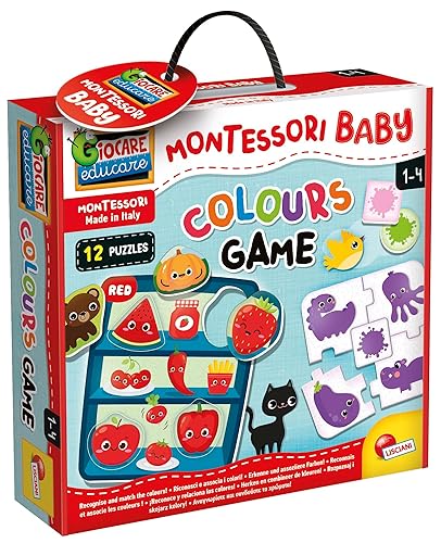 Lisciani - Montessori Baby - Colour Game - Jeu de
