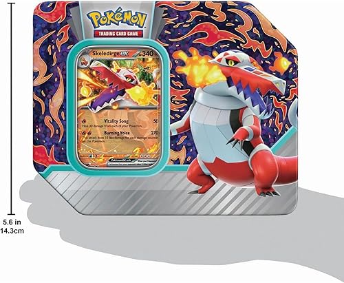 Miniatura 2 de Pokemon TCG Paldea Partners Skeledirge EX Lata