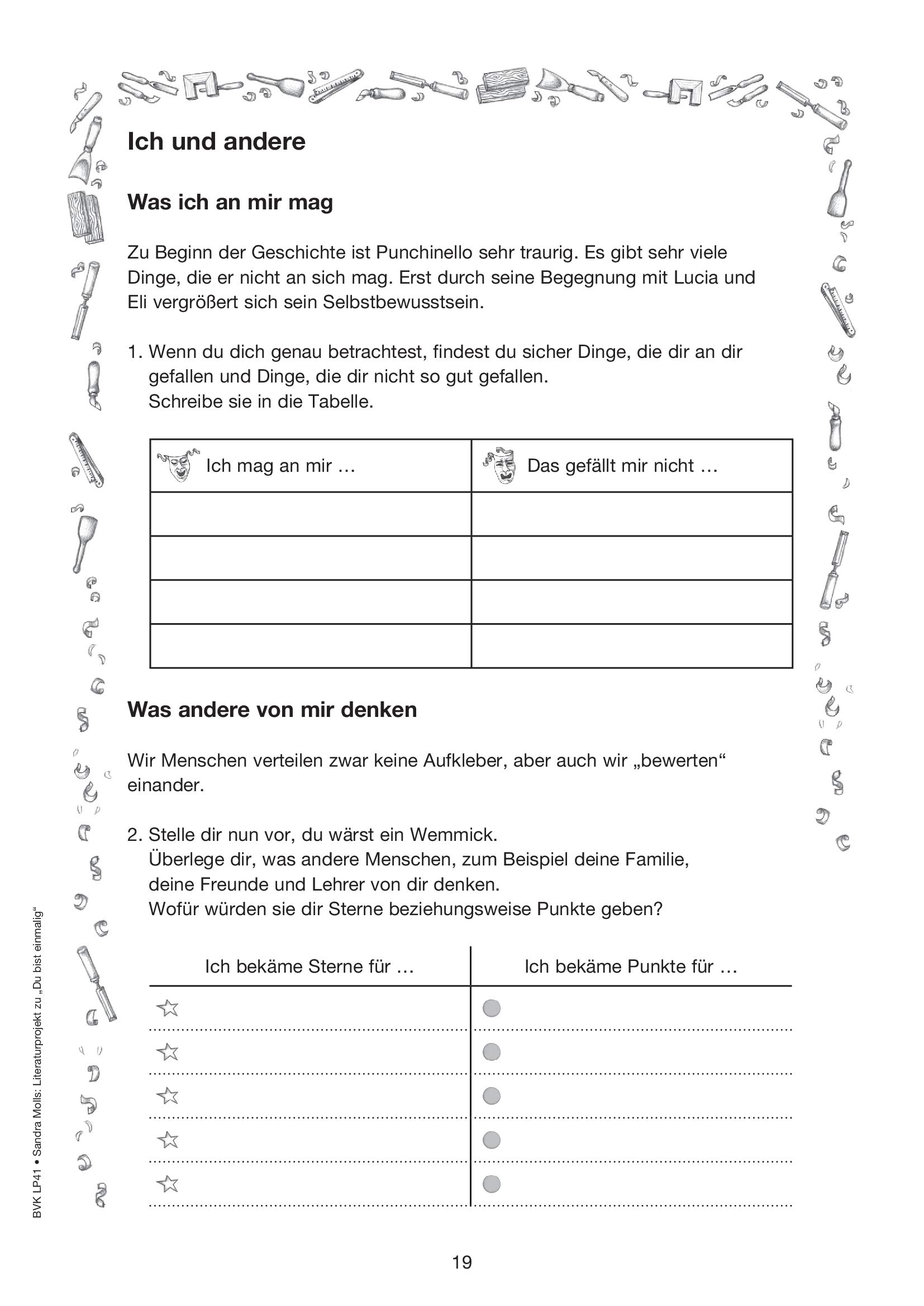 Literaturprojekt Du bist einmalig: Mit Theaterstück. 2.-3. Klasse (Literaturprojekte)