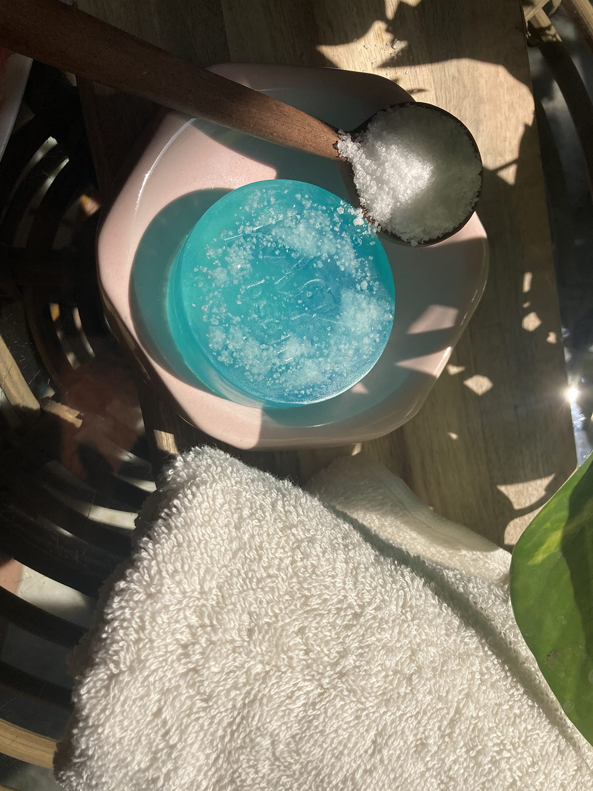 MARK L'ABSOLU Epsom Salt Soap(Blue)Set Of Two