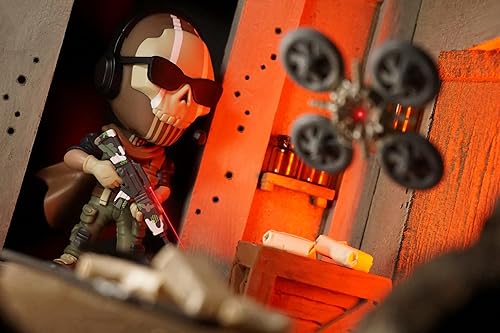 Miniatura 3 de Youtooz Figura de vinilo Ghost de 4.6 pulgadas, fantasma coleccionable oficial de Call of Duty Modern Warfare 2, figura de videojuegos de Youtooz