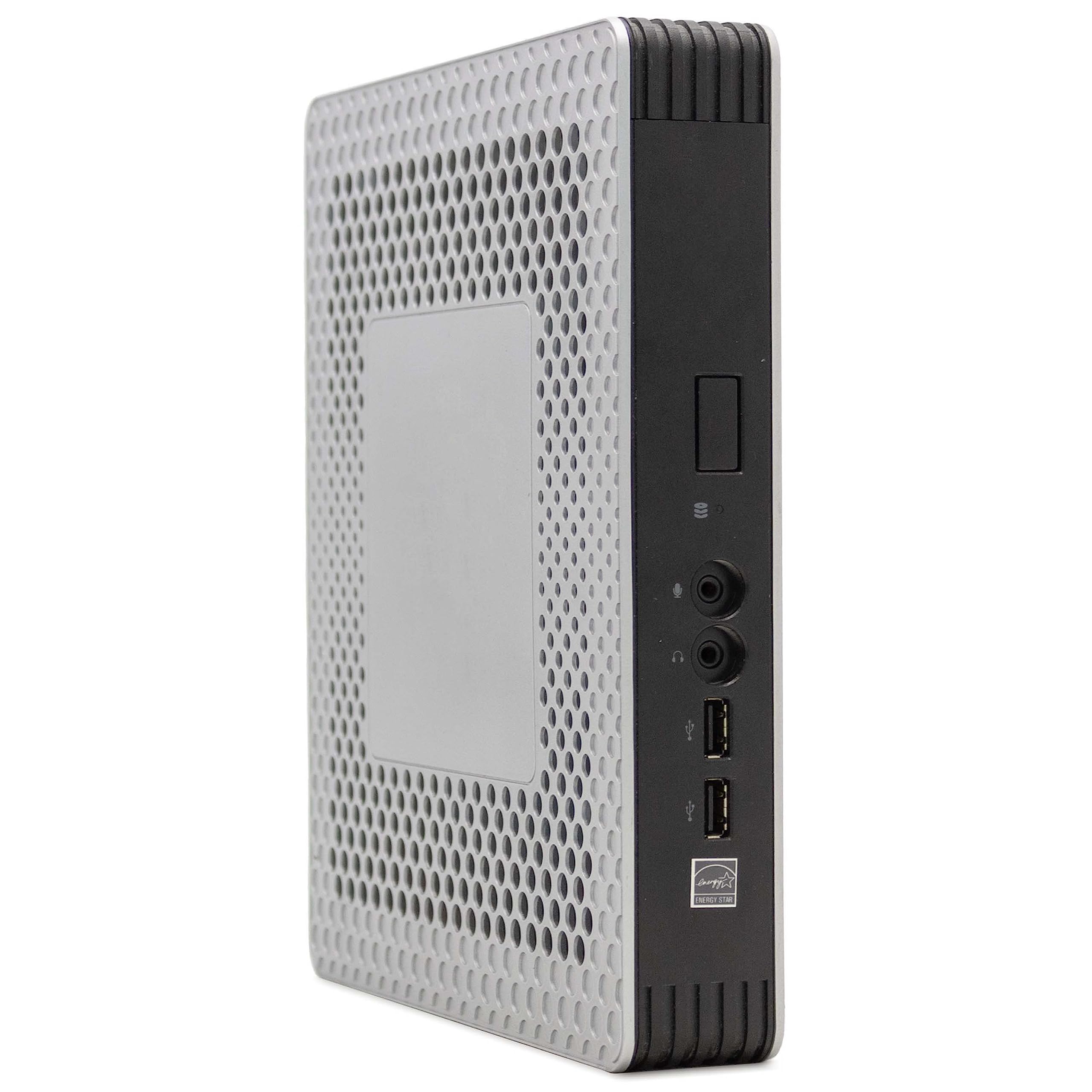 HP SIMPLETEK PC COMPUTER DESKTOP FISSO THIN CLIENT MINI PC T610 SLIM AMD 4GB SSD 16GB RS232 COM SERIALE CONSOLE GESTIONE SERVER GESTIONALE WINDOWS 7 EMBEDDED (Ricondizionato) (Senza Antenna WiFi USB)