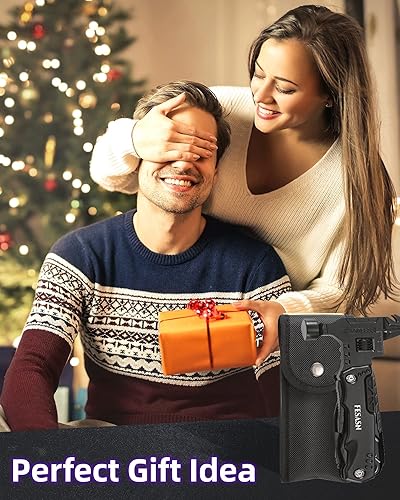 Miniatura 5 de Martillo multiherramienta con llave ajustable, alicates multiherramienta de bolsillo 16 en 1, multiherramienta todo en uno para campamento de