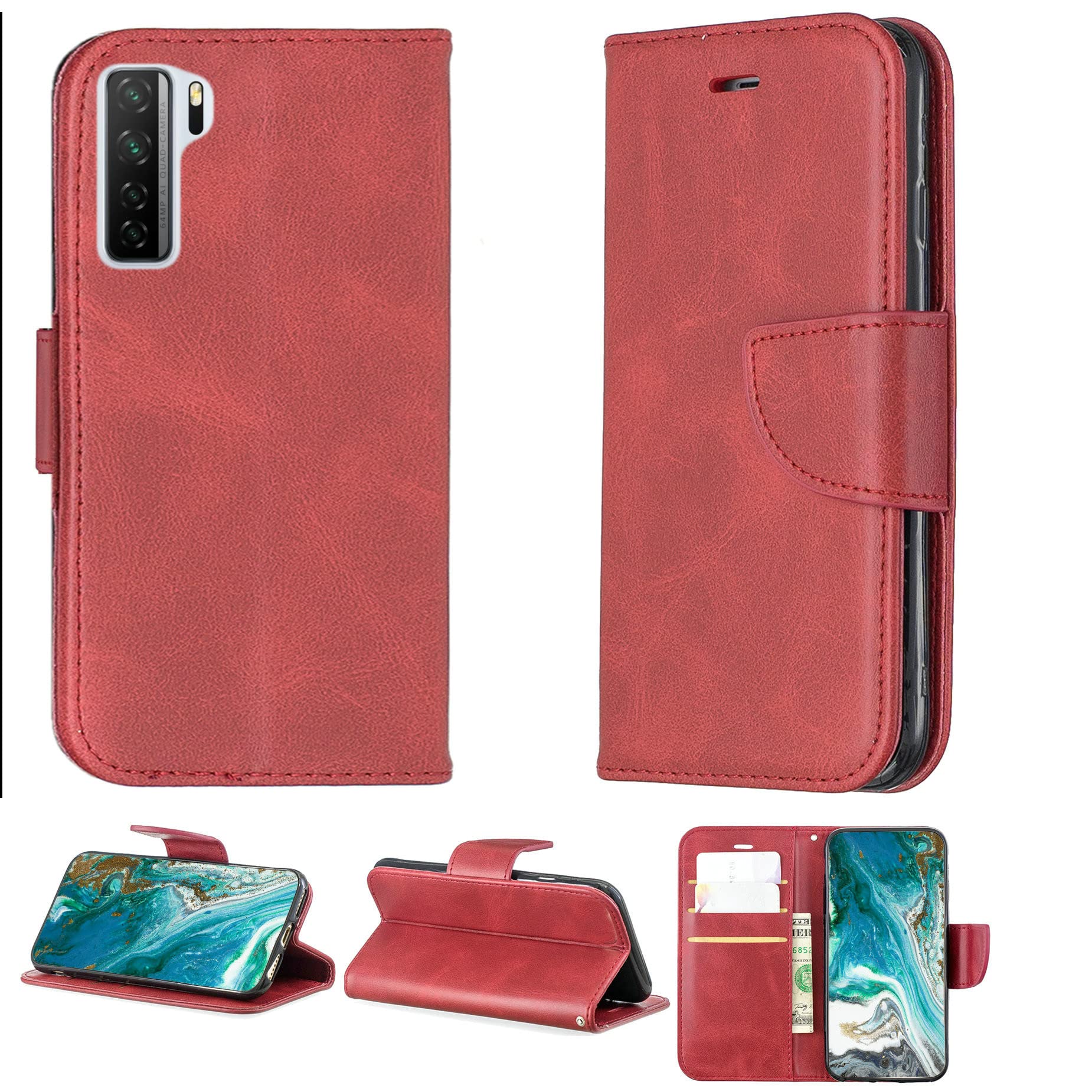 xinyunew Cover Huawei P40 LITE 5G/NOVA 7 SE,360 Gradi