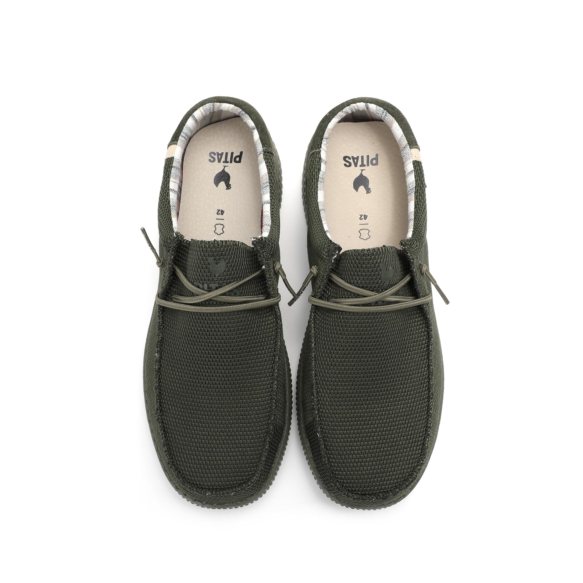 PITAS | WP150 Luca | Mocasines de Hombre | Náuticos Casual | Zapatillas de Tela | Zapatos sin Cordones | Deportivas Casuales | Calzado de Walkinpitas