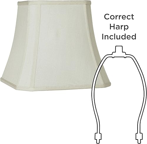 Miniatura 6 de Creme - Pantalla pequeña de esquina de corte cuadrado, 8 pulgadas, parte superior x 12 pulgadas inferior x 11 pulgadas inclinada x 10.5 pulgadas de