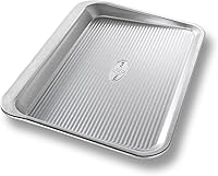 Vista 9 de USA Pan Bakeware Sartén de Acero Aluminizado para Galletas con Cavidades, Grande