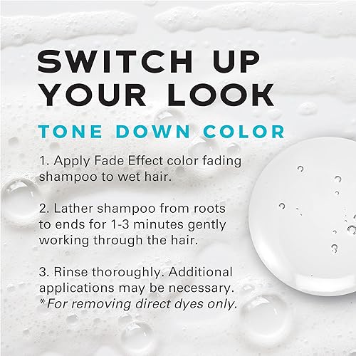 Miniatura 5 de Keracolor Champú que se desvanece con efecto desvanecido, reduce suavemente la intensidad del color del cabello semipermanente, 9.75 onzas líquidas
