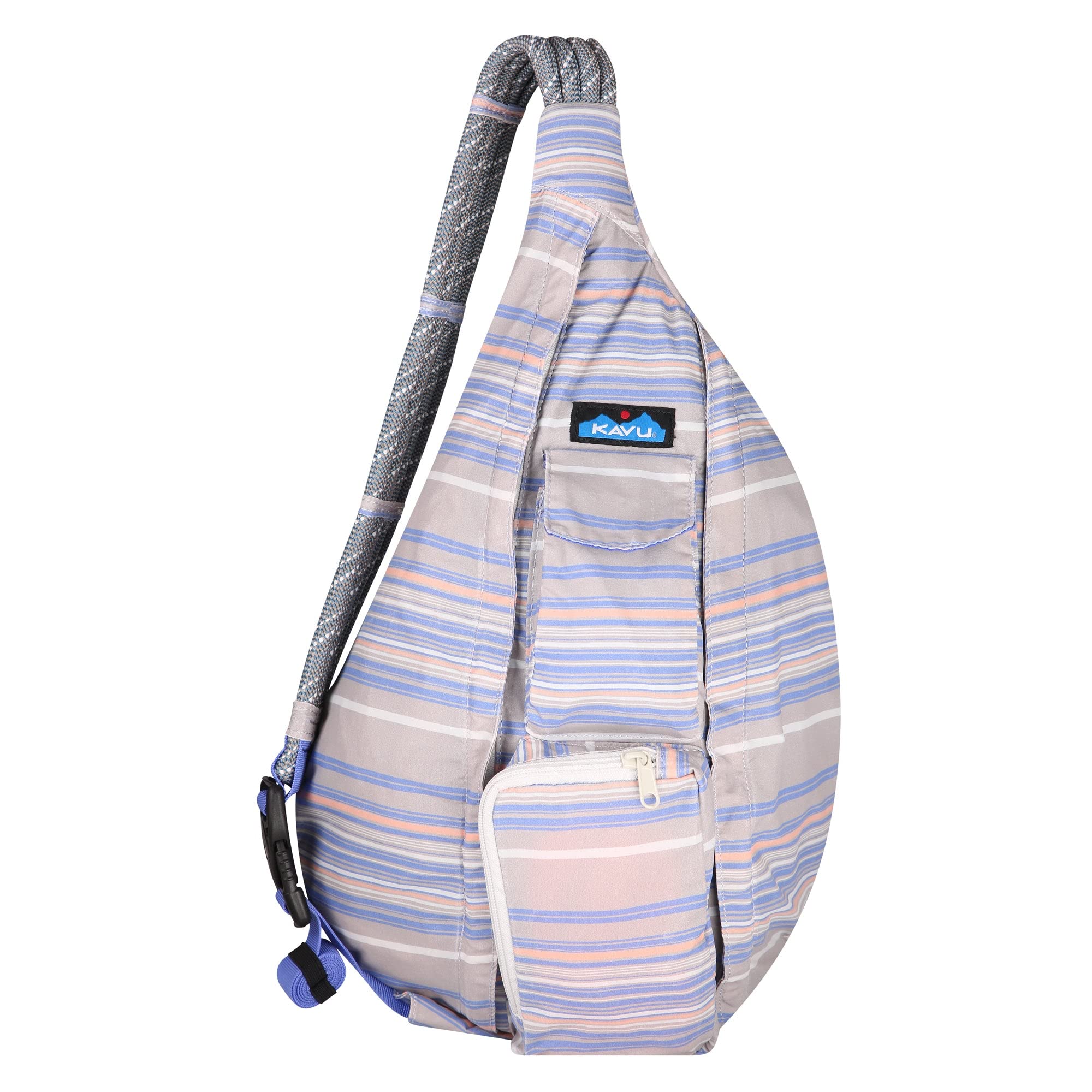 KAVURope Sack Sling Crossbody Backpack - Simple Stripe