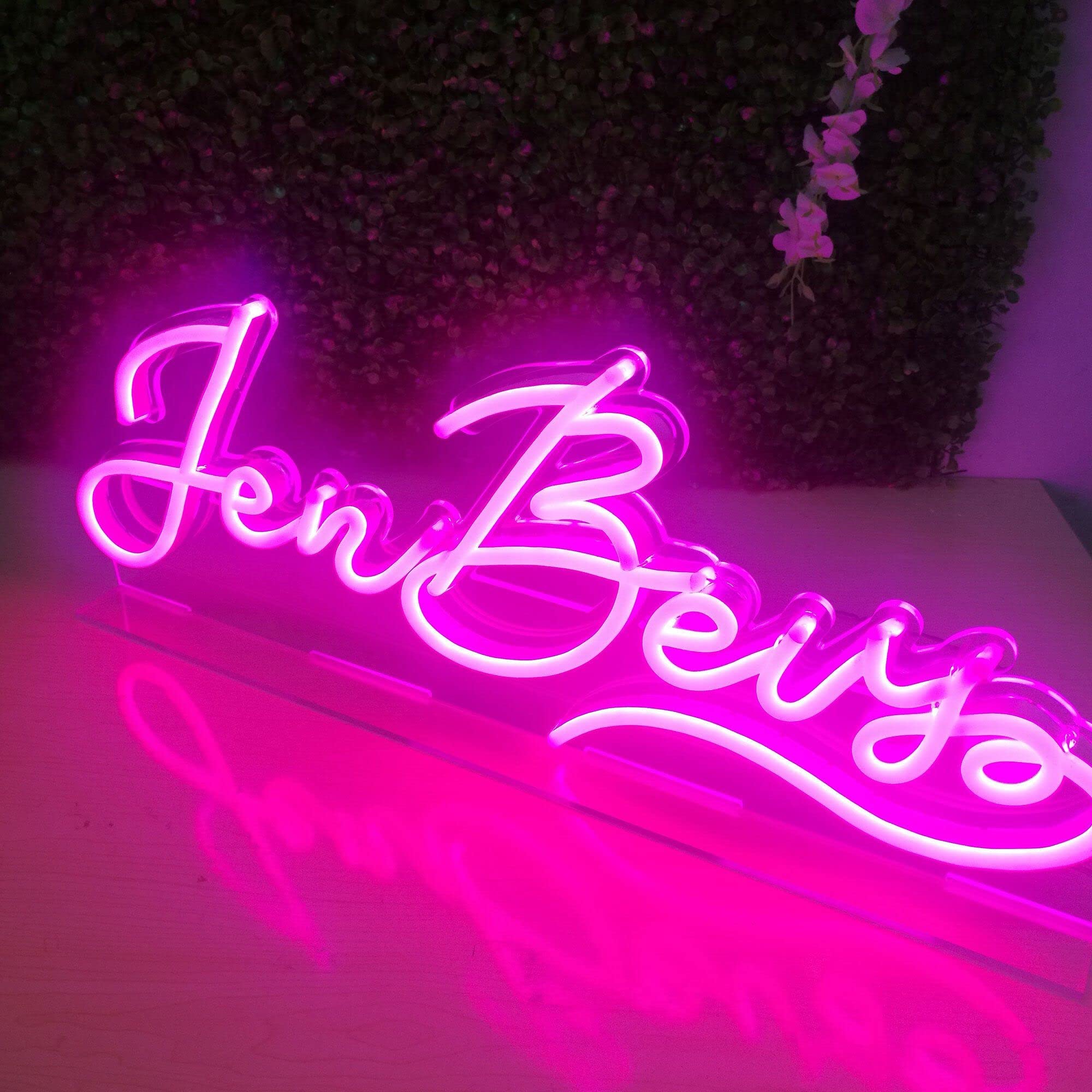 Personalizado Letrero de Neón Luminoso LED, Luces de Neon Personalizado para decoración de Pared para boda, Fiesta de cumpleaños, Decoración hogareña