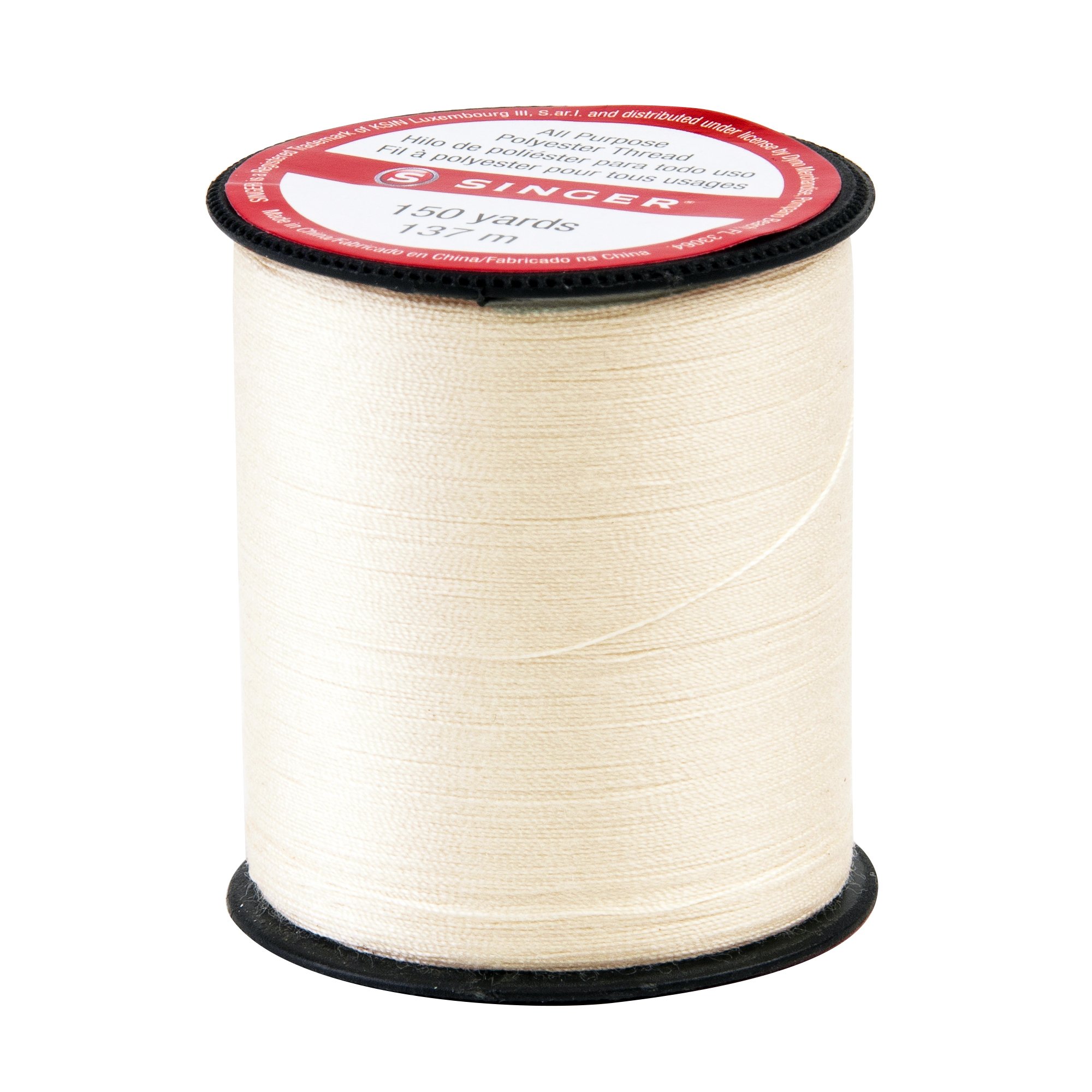 Singer Thread All Purpose Poly 150yd Natural