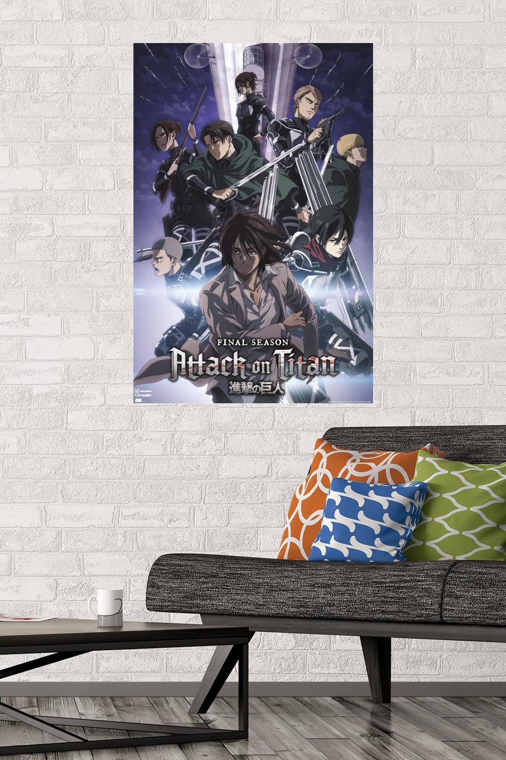 Tapis de souris Attack on Titan - S4 Key Art