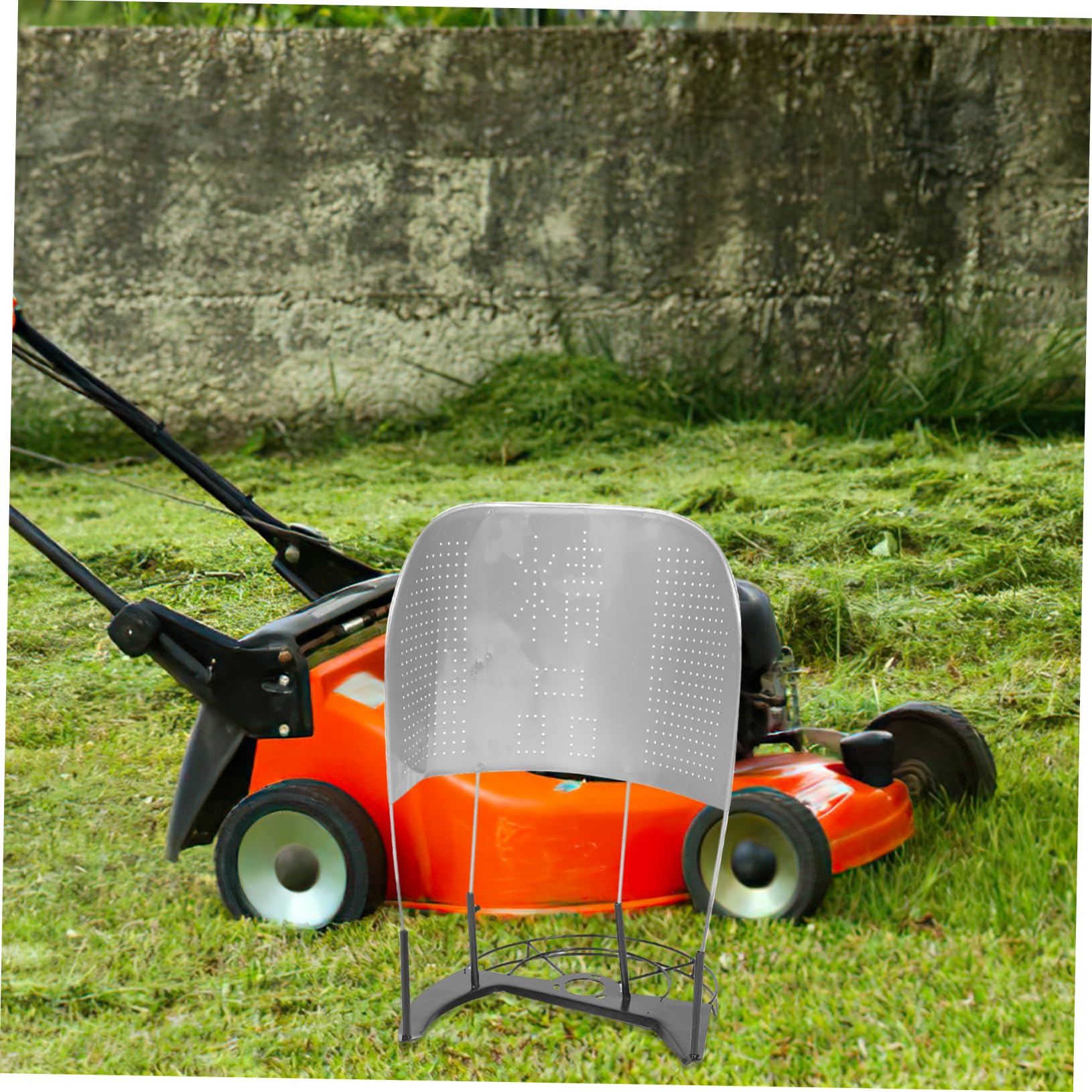 Accessorio per Mietitrice Telaio di Supporto per Raccolta Riso e Grano, Supporto per Vegetazione e Sterpaglie, Ricambio per Falciatrice e Decespugliatore