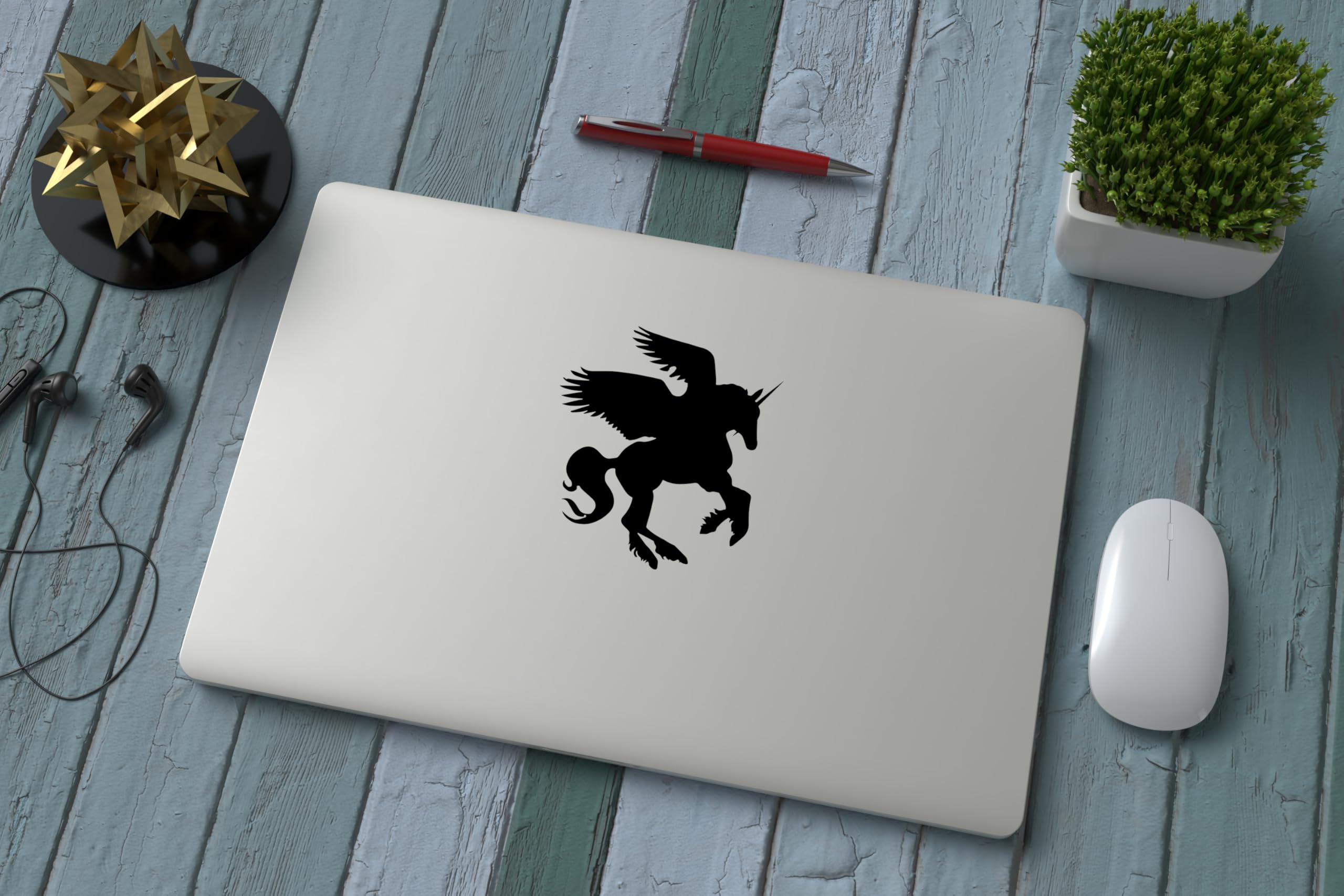 Pack of 11 Unicorn Stickers, Waterproof Decals, Individually Cut, Laptop, Scrapbooking, Cars, Water Bottles, Party Bags - Image 4