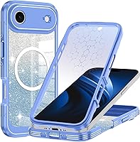 Vista 13 de Hekodonk para iPhone 16 Plus, Funda compatible con Magsafe [Protector de pantalla de vidrio templado incorporado y protección para lente de cámara]