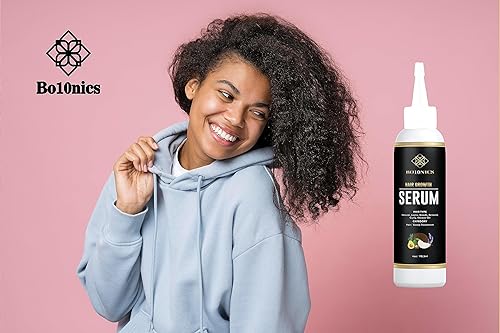 Miniatura 3 de Bo10nics Suero rejuvenecedor antipicazón para el cabello y el cuero cabelludo - Aceite de cuero cabelludo con picazón seca - Cuidado natural del