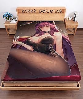 Barry Douglas 毛布 シングル Fate/Grand Order フェイト グランドオーダー FGO スカサハ 刺し穿つバニー バニーガール 大判毛布 掛け毛布 カスタム可能 約100cmx150cm