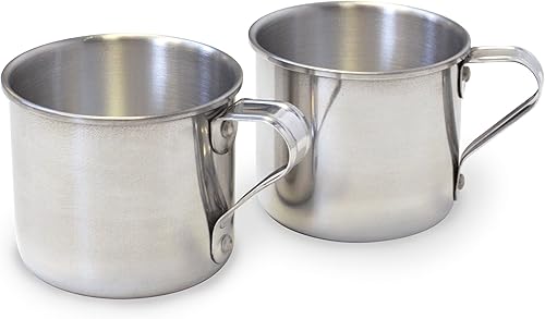 Stansport Vasos de aluminio para bebidas paquete de 2 239