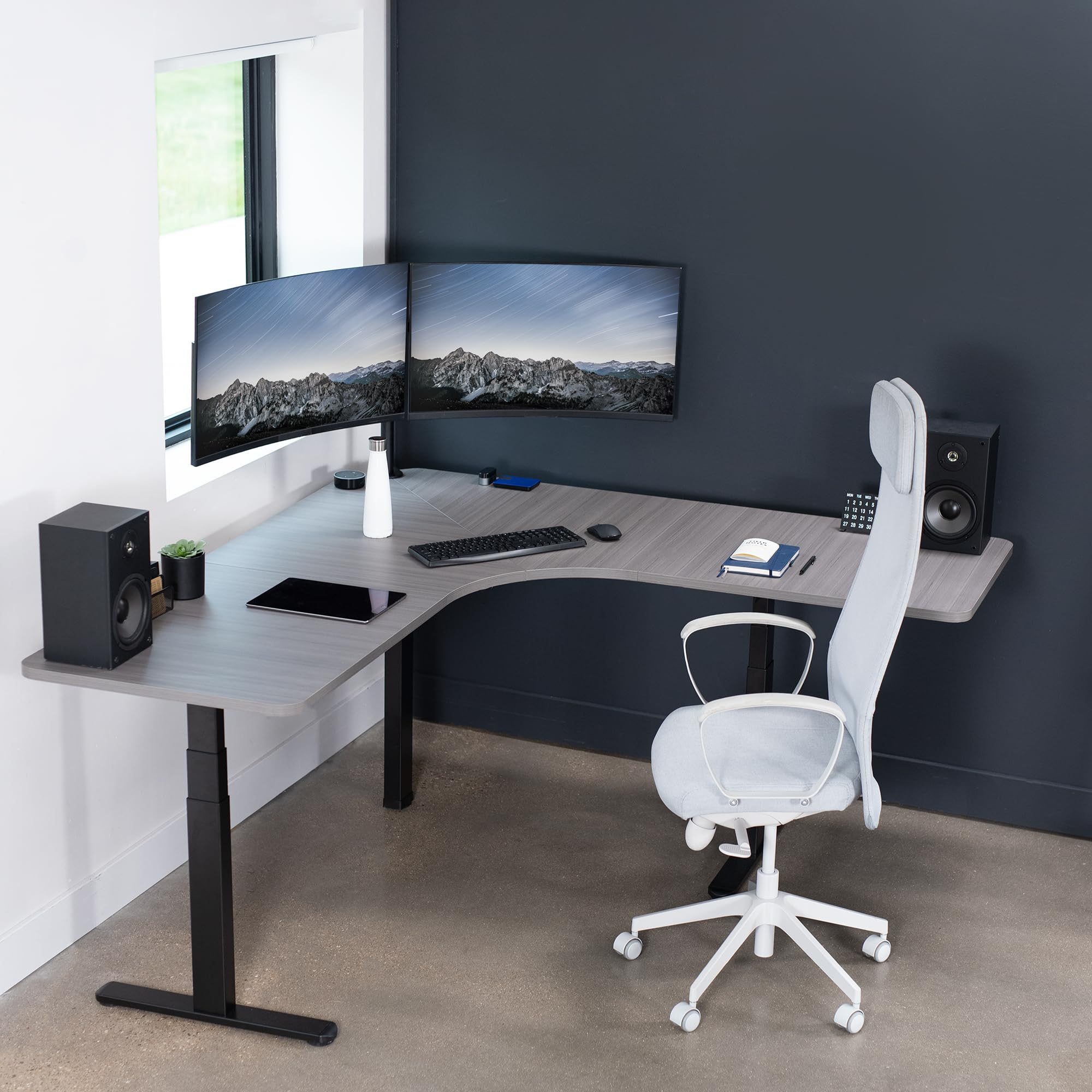Amazon.com: VIVO Universal 71 x 71 inch Curved Corner Table Top