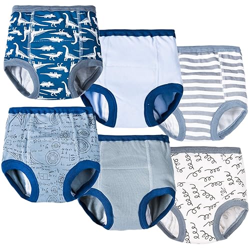 Miniatura 8 de Pantalones de entrenamiento impermeables para niños, pantalones de entrenamiento para niños pequeños, ropa interior de entrenamiento para ir al baño