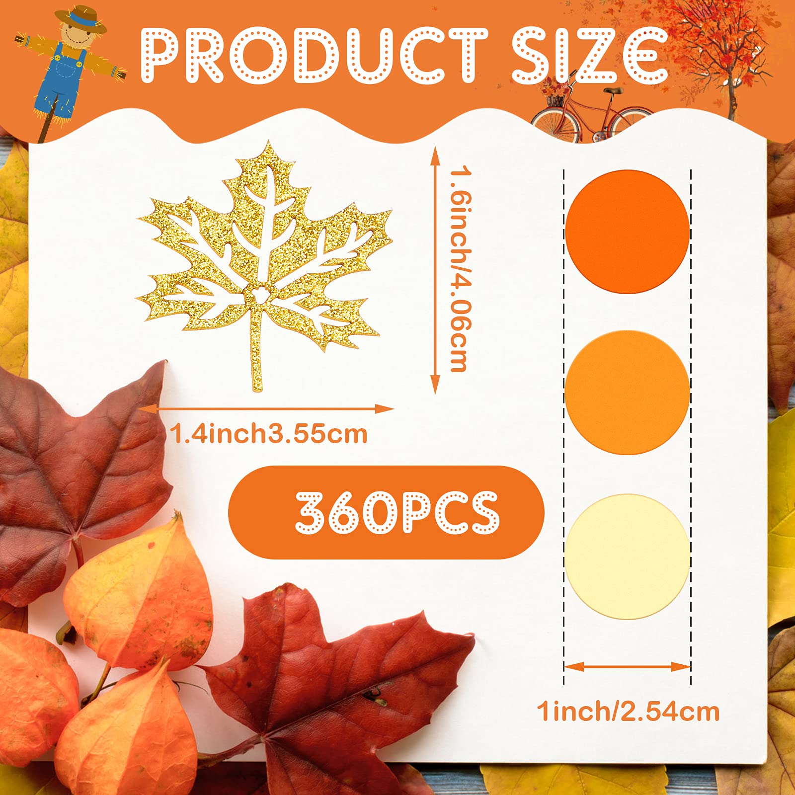 Herbst Konfetti Set - 200 Stück In Rosa & Gold Für Tischdeko