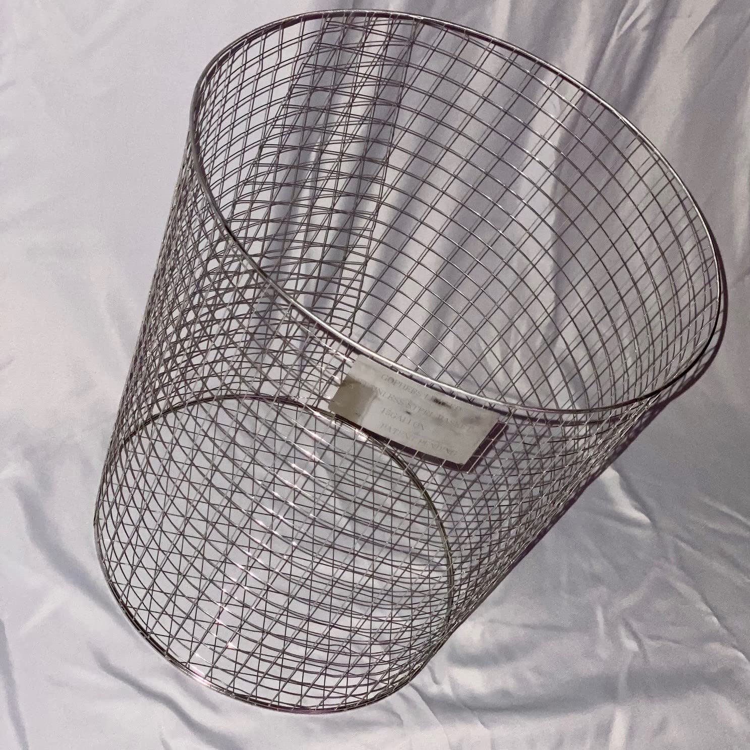 Stainless Steel Gopher Basket - 15 Gallon Size - Case of 6