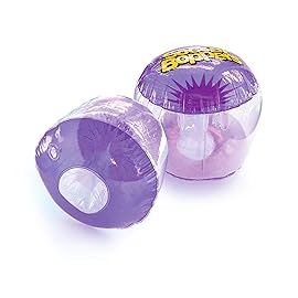 Socker Boppers Inflatable Boxing Pillows - 2 Pairs of Clear Boppers, Box and Bop, Durable Vinyl, Active Outlet That aids in Agility, Balance and Coordination, Safe Fun Indoor or Out, Great Gift