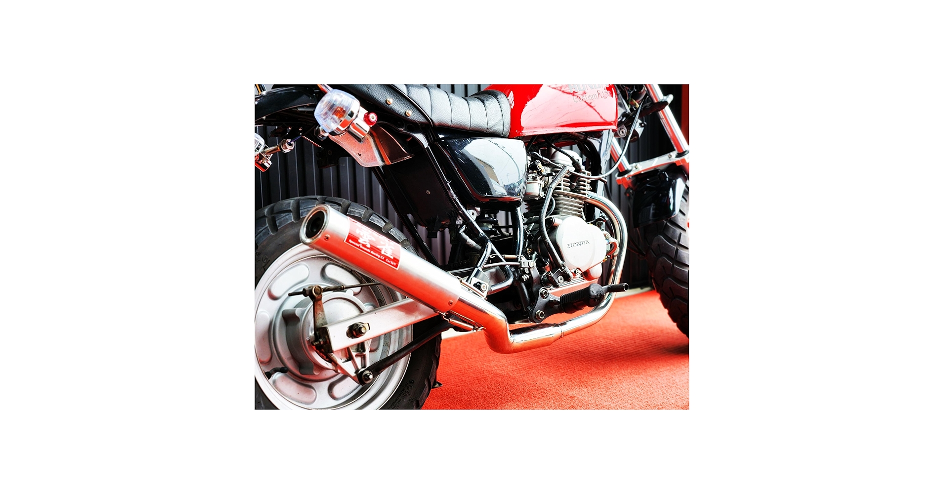 Amazon | W2-36AL APE50 エイプ50 専用 マフラー 手曲げ ワンズ