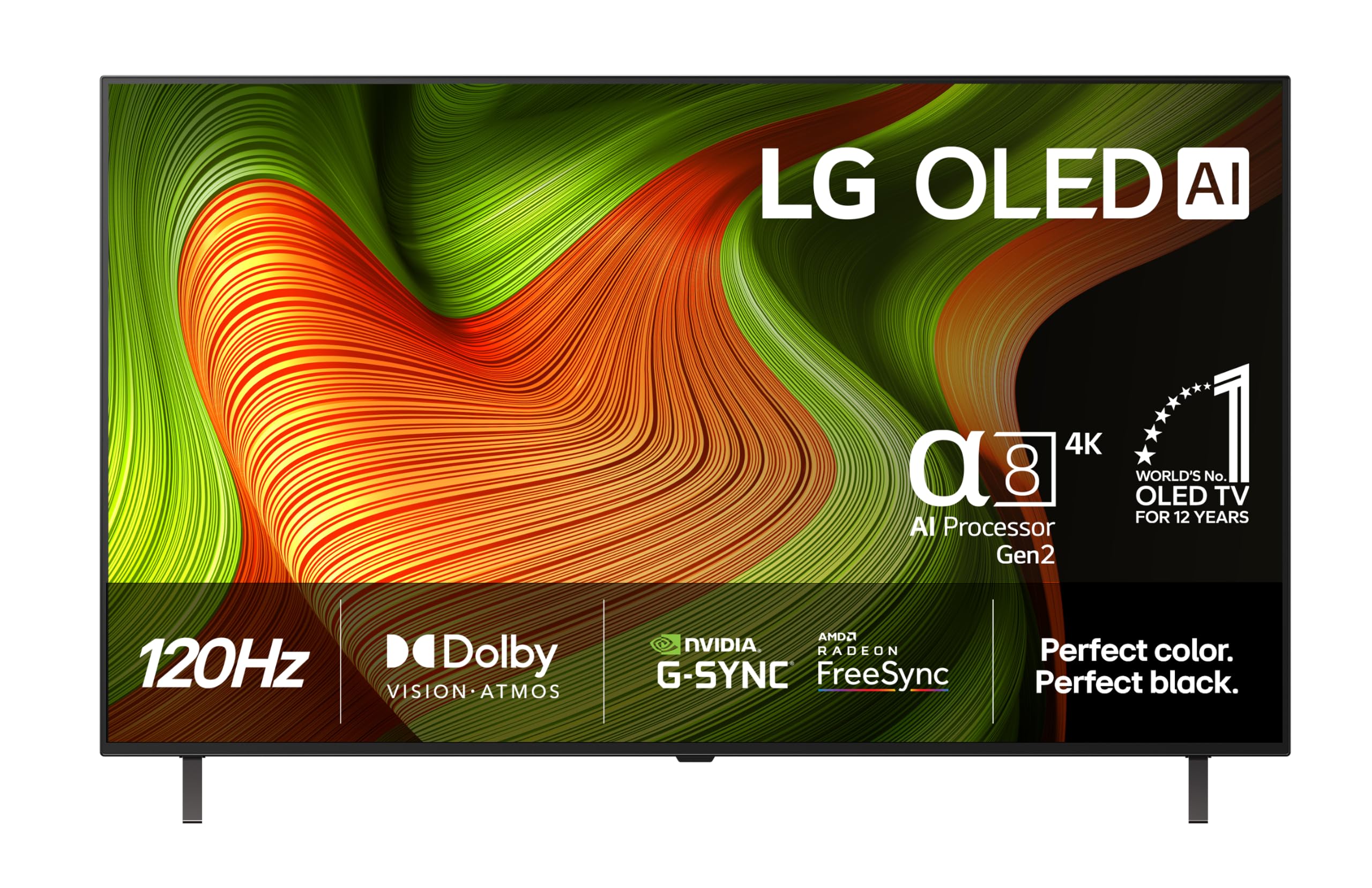 LG Téléviseur OLED B5 4K 48'' - OLED, 100 Hz, Dolby Vision, Dolby Atmos, HDMI 2.1, WebOS, prise en charge des jeux vidéo