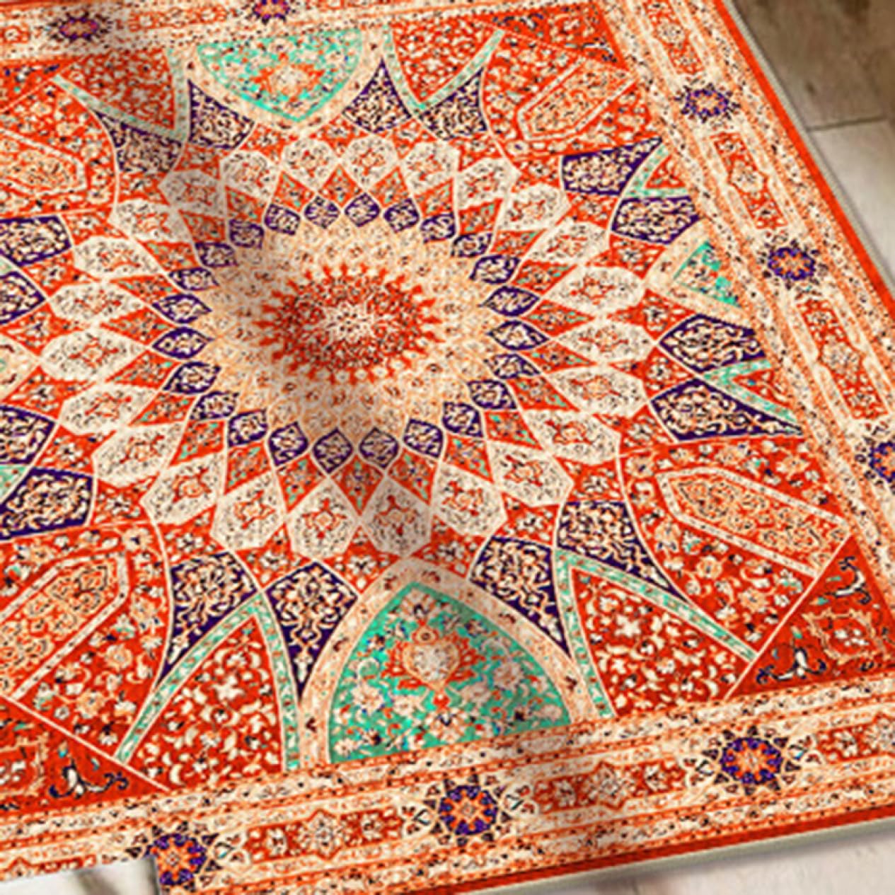 オリエンタル風 花柄ラグ 約200x250cm Amazon｜ラグ ラグマット 花柄 オリエンタル柄 カーペット