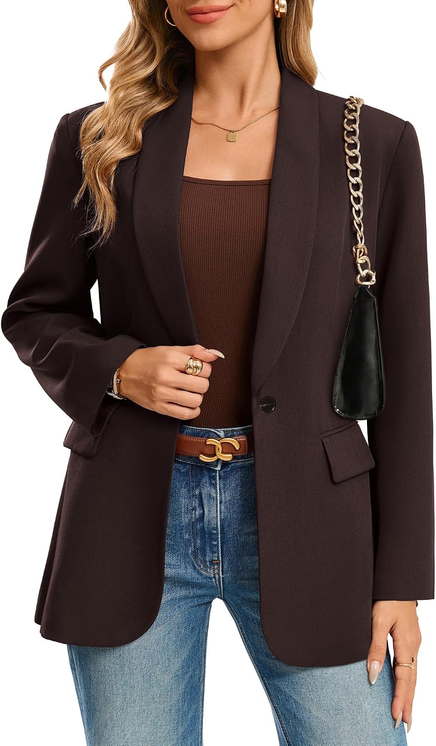 GRACE KARIN Women 2026 Business Casual Blazer,Fall Work Office Suit Jackets