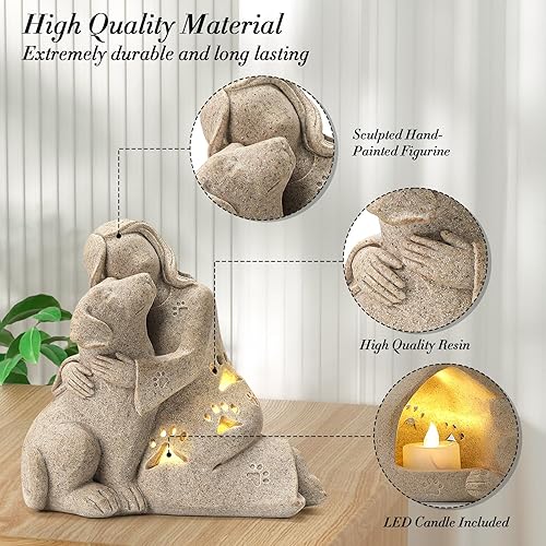 Miniatura 3 de INLOMEM Regalos conmemorativos para perros por pérdida de perro, regalos conmemorativos para mascotas para perros, regalo de pérdida de condolencias