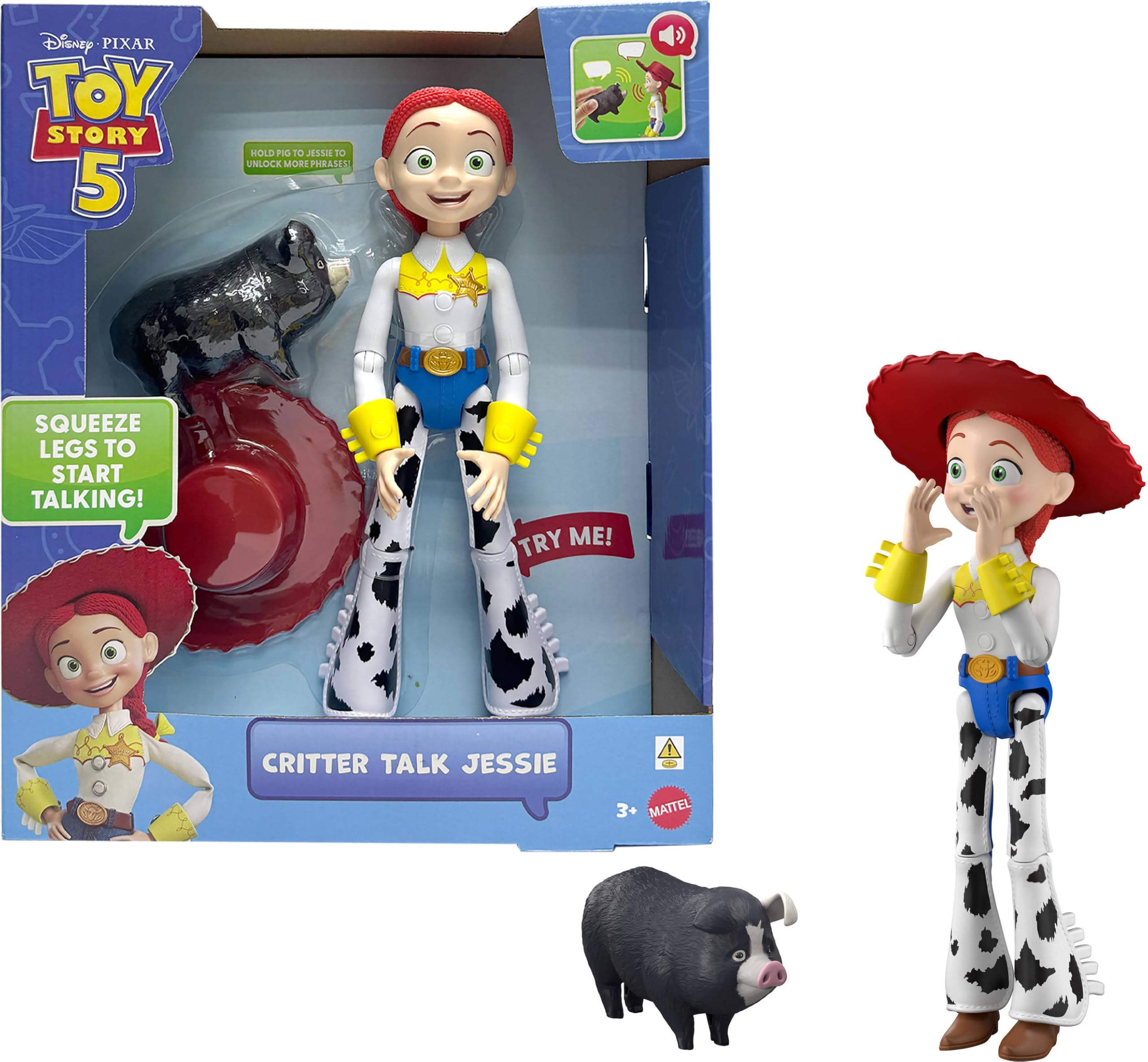 Amazon.com: Mattel Disney and Pixar Toy Story 5 Critter Talk