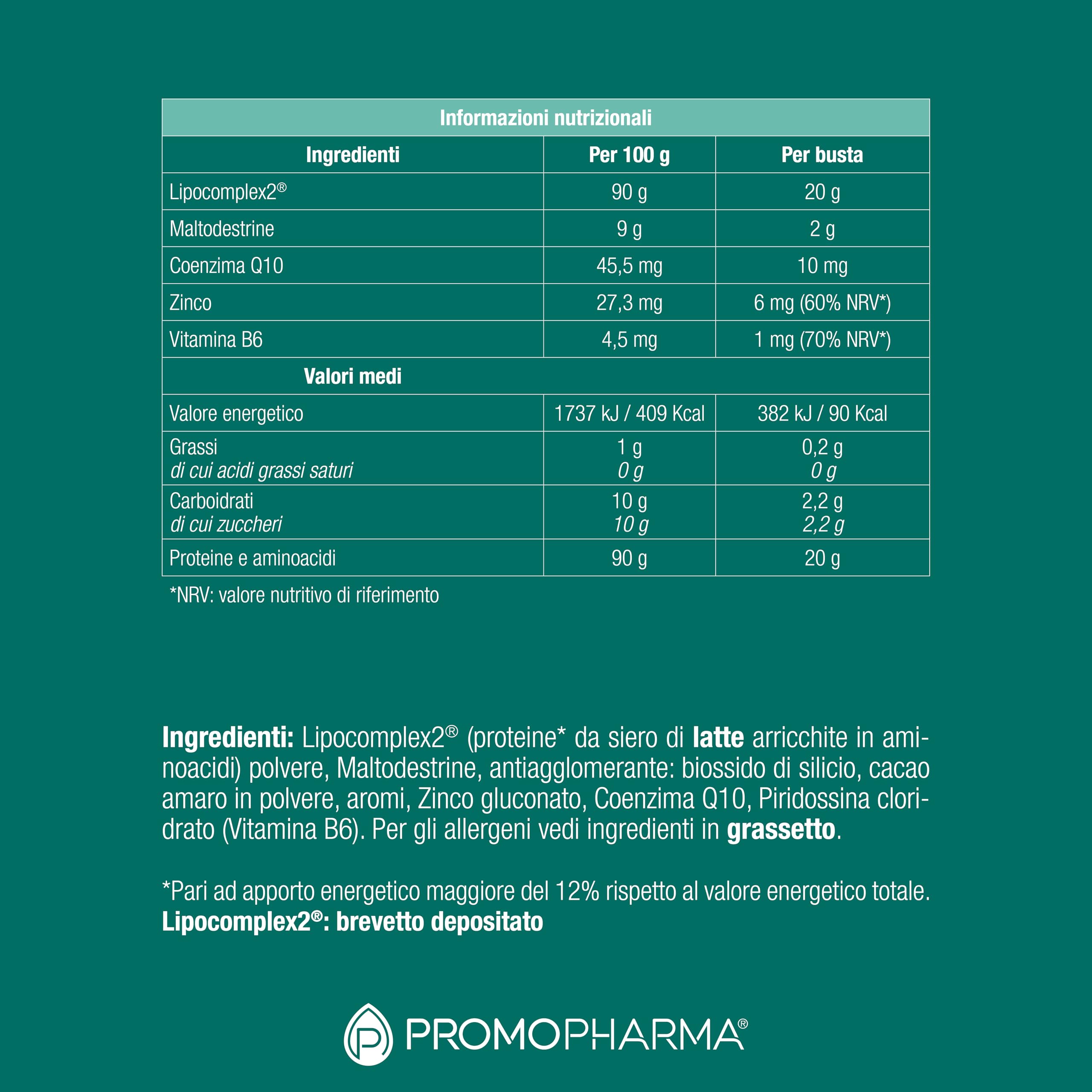 Dimagra Protein - Integratore Proteico per Dieta Chetogenica - Proteine in Polvere - Gusto Cioccolato - 10 buste da 22 g