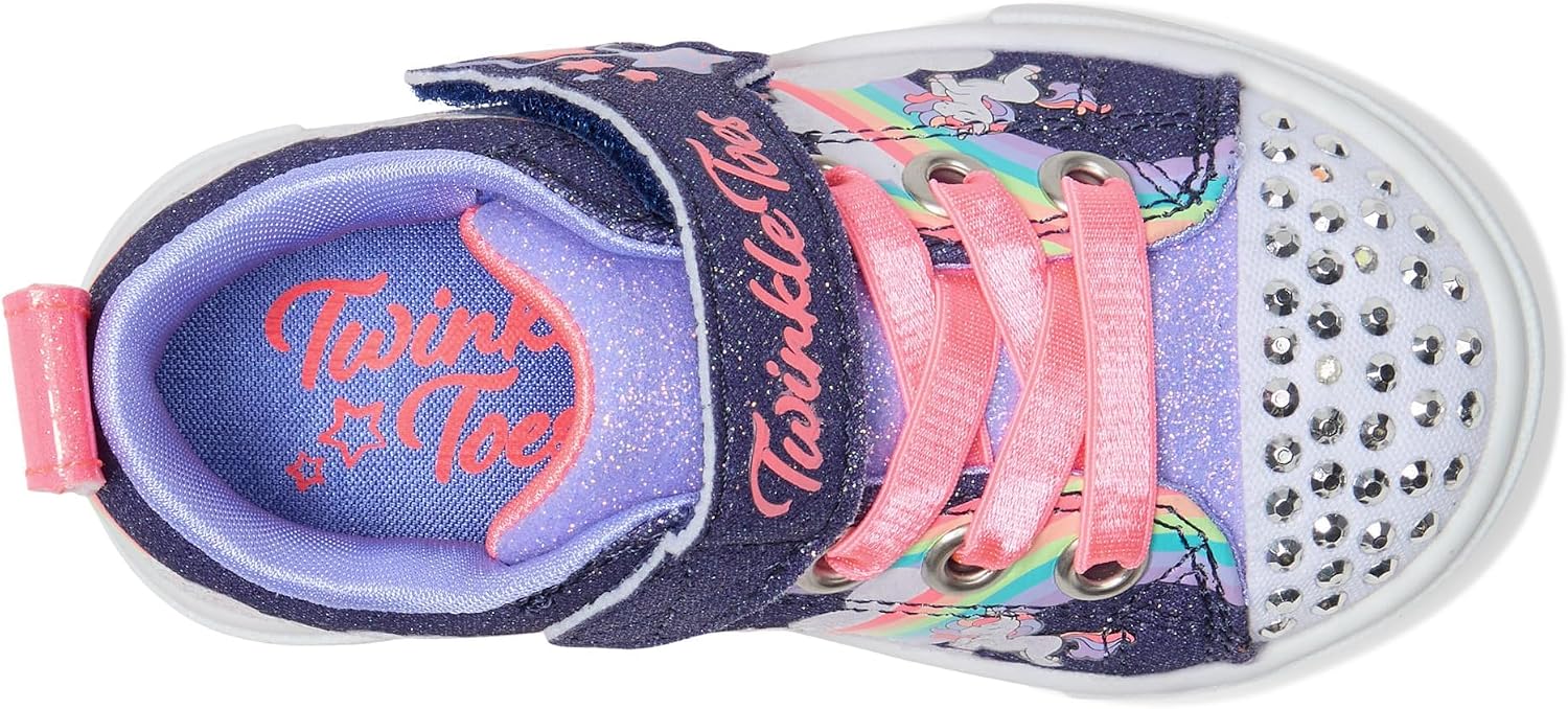 Skechers Twinkle Sparks - Jumpin' Clouds, Navy/Multi, 8
