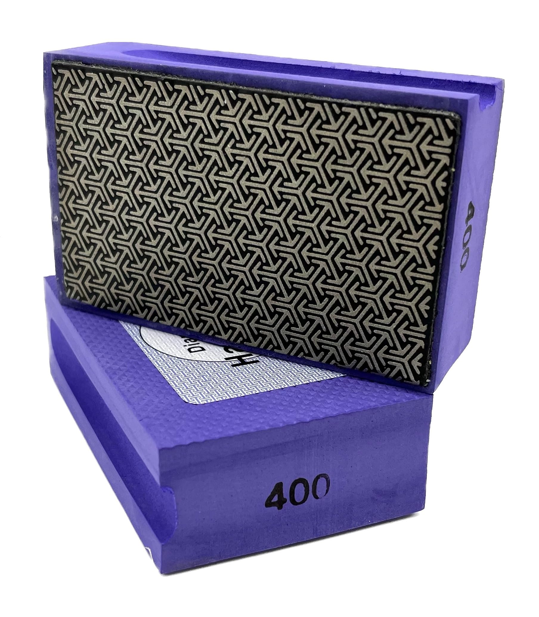 Diamante Handpad - Set di 7 fogli abrasivi (60, 100, 200, 400, 800, 1500, 3000)