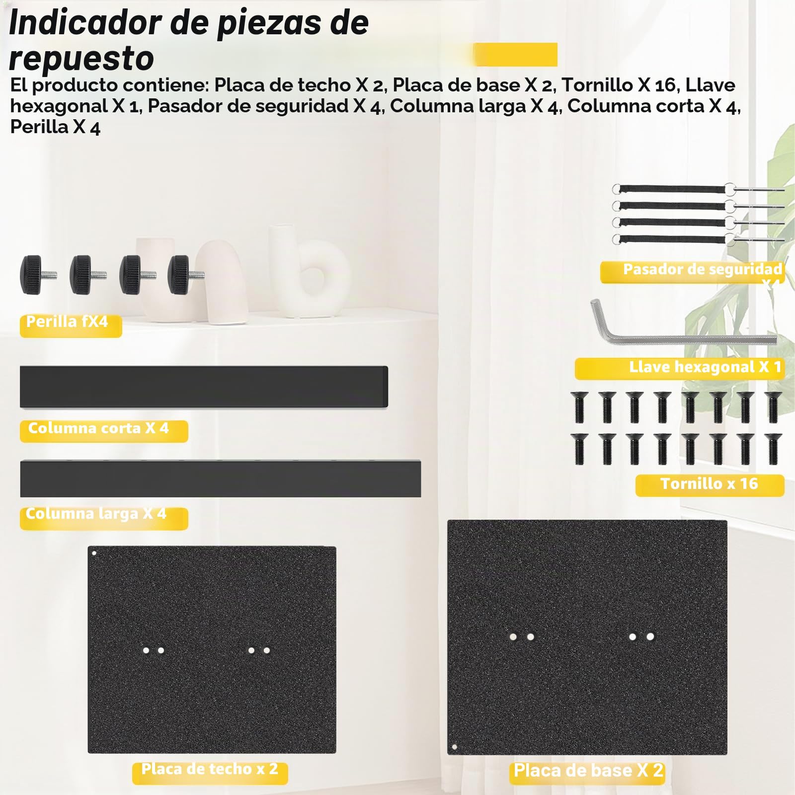 OUUTMEE Soportes de altavoces de altura ajustable con gestión de cables, juego de 2 soportes para altavoces de suelo con alfombrillas de EVA antideslizantes, soporte de altavoz de doble tubo para