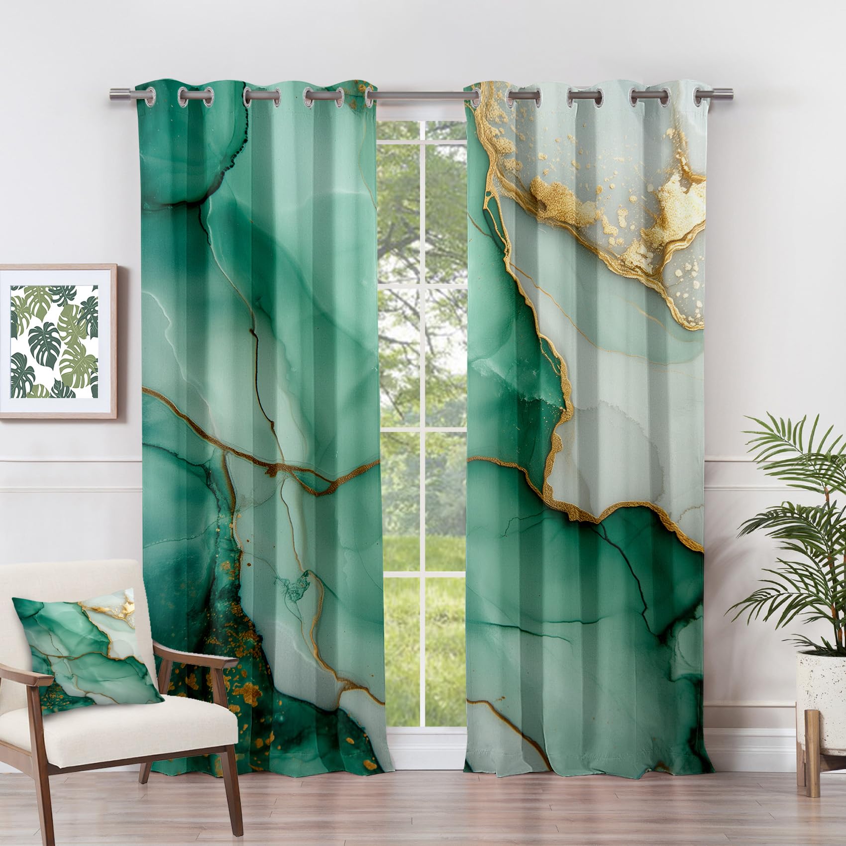 Rideaux chambre salon fenetre haut de gamme en tissu lourd occultant