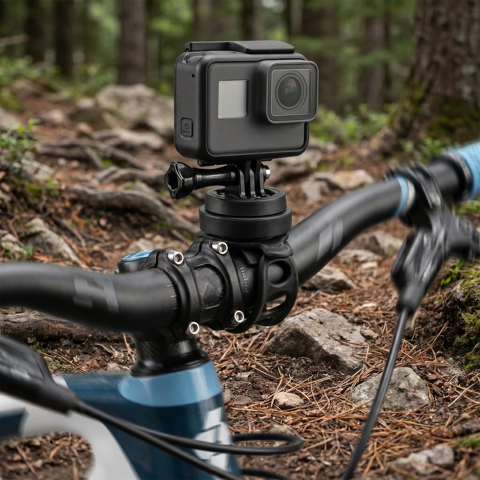 Uchwyt na komputer rowerowy obracany o 360°, uchwyt Garmin Edge do iGPSPORT XOSS Bryton Wahoo – pasek silikonowy 28-45 mm, 17 g Garmin Bike Mount do rowerów wyścigowych MTB E-Bike