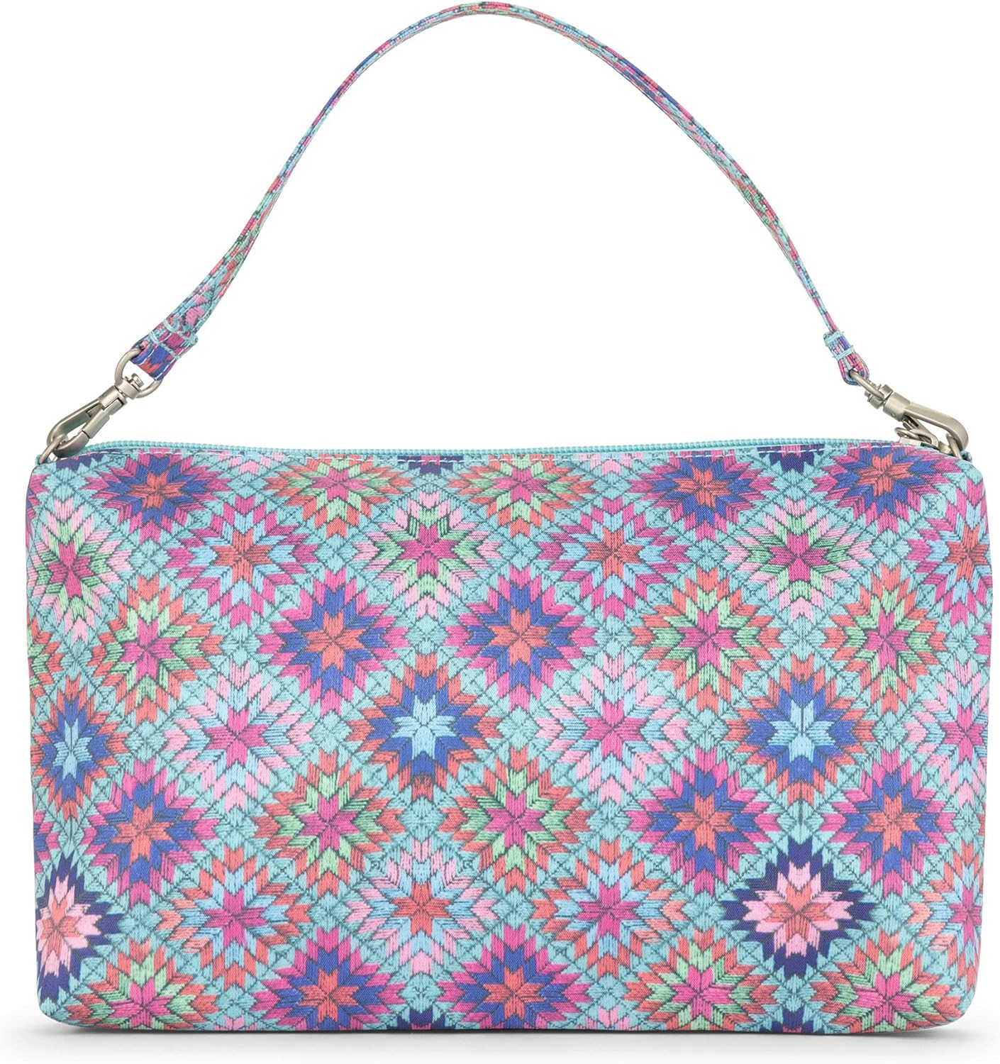 JuJuBe | Be Quick Shoulder Bag/Wristlet Purse Organizer for Travel or Diaper Bag | Threads