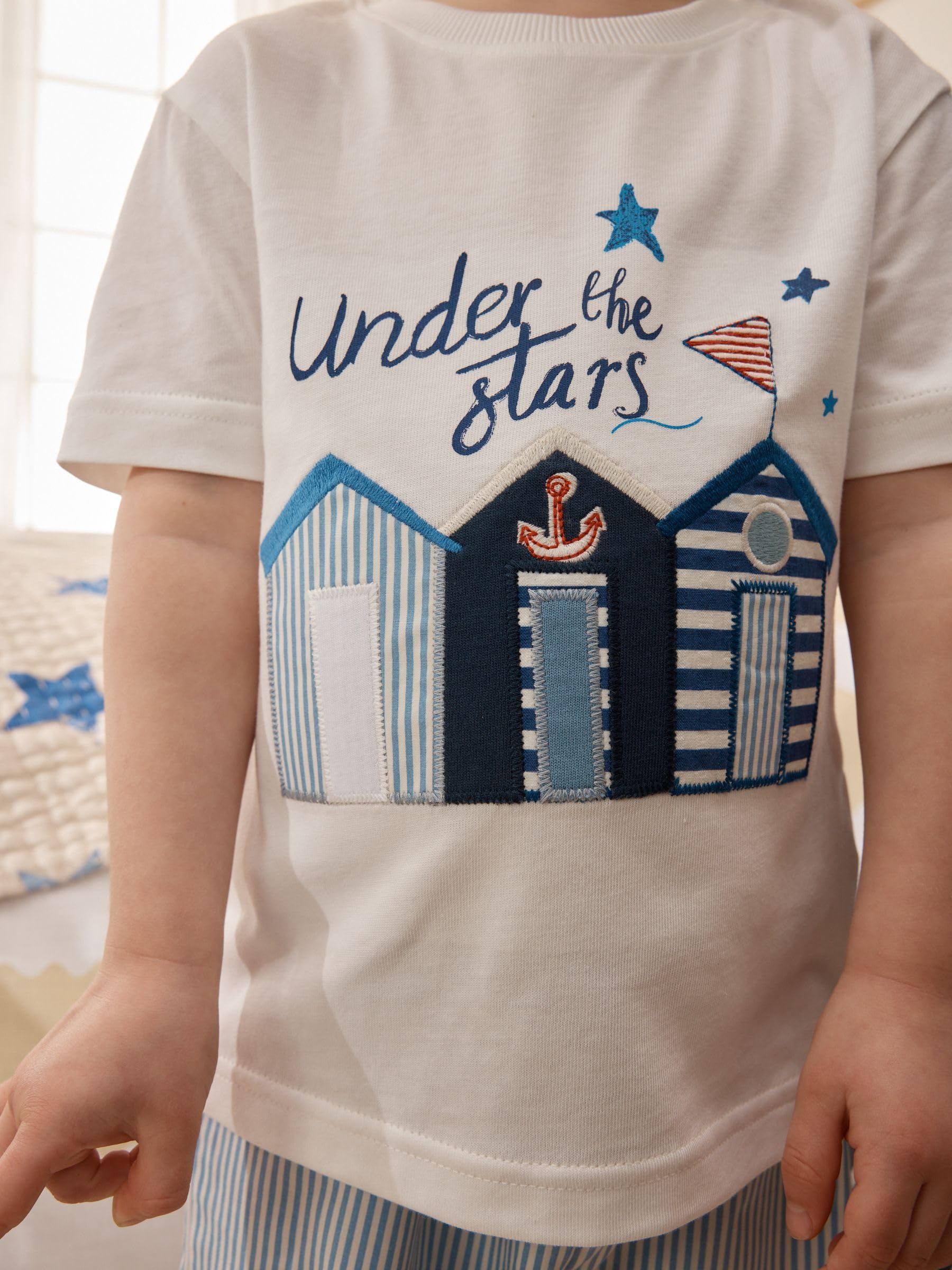 NEXT Jungen Kurze Schlafanzüge aus Webmaterial, 3er-Pack