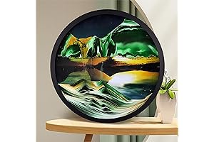 Moving Wall Art: Immersive Sandscape for Serenity and Décor