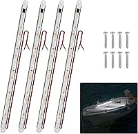 Vista 9 de Luces de navegación para barcos, iluminación de navegación para barcos LED, iluminación marina para pesca nocturna, luces rojas y verdes de proa