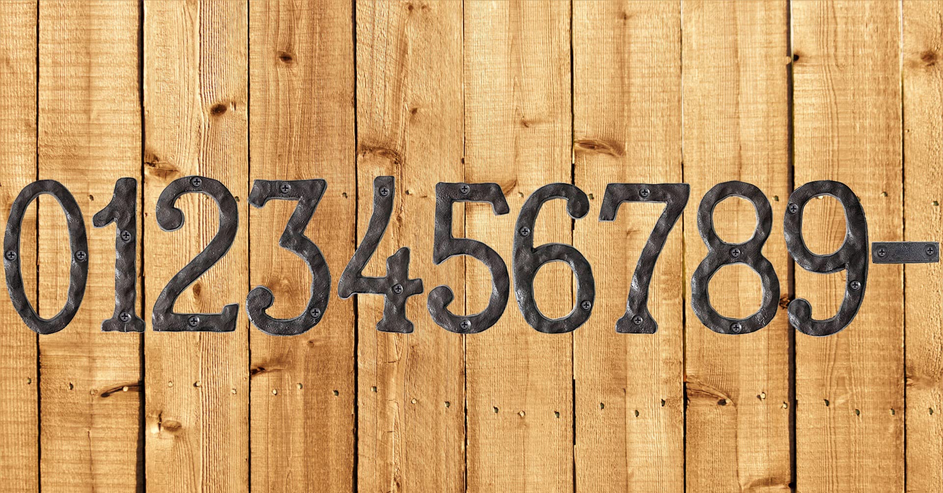 Numeri civici in ghisa in metallo, numero di casella postale, 15,5 cm, robusta targa in rilievo pesante, per interni ed esterni, da appendere a parete, lettere decorative, numeri da 2