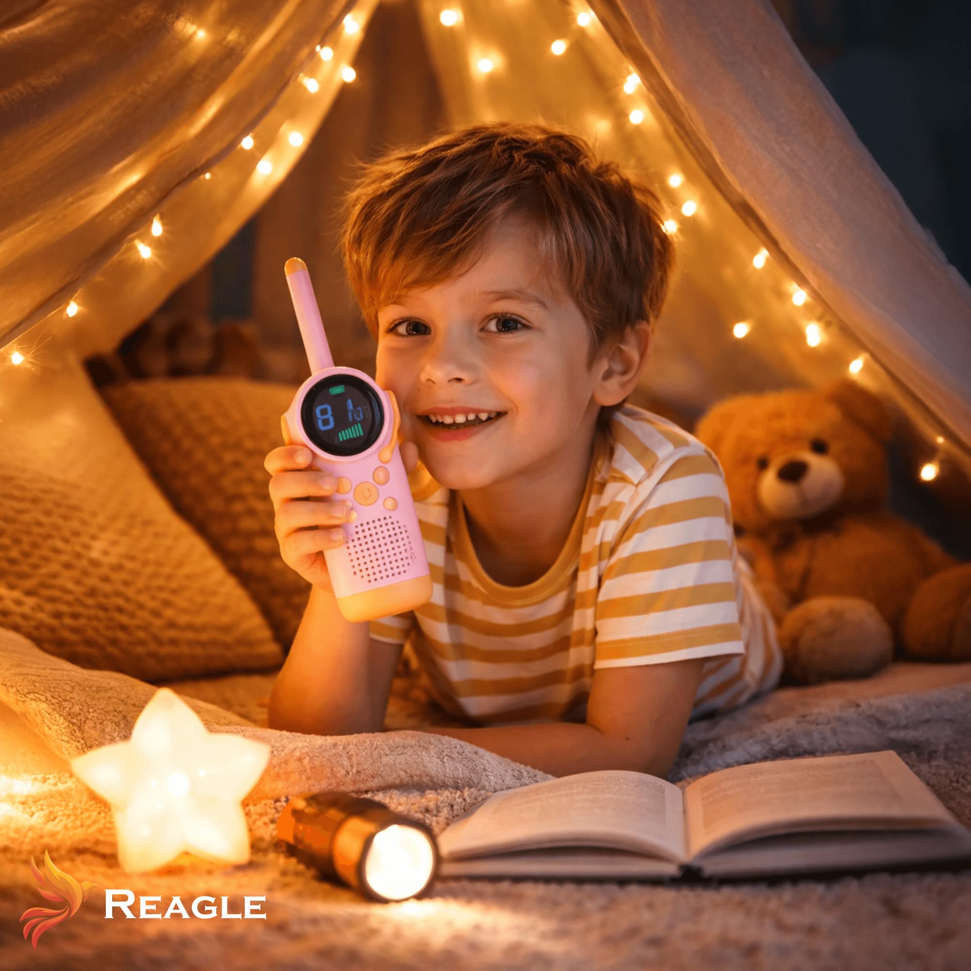 Reagle Talkie Walkie Enfants Rechargeable