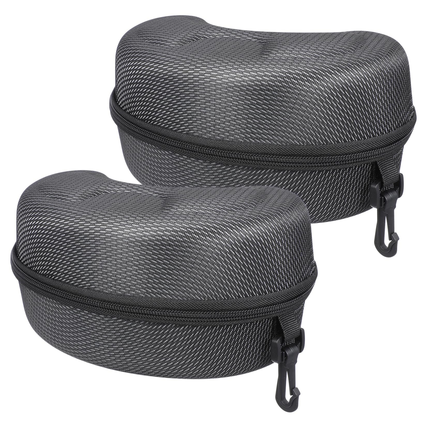 FOMIYES Ski Goggle Case Motorcycle Goggles Box Large Waterproof Zipper Closure for Skiing