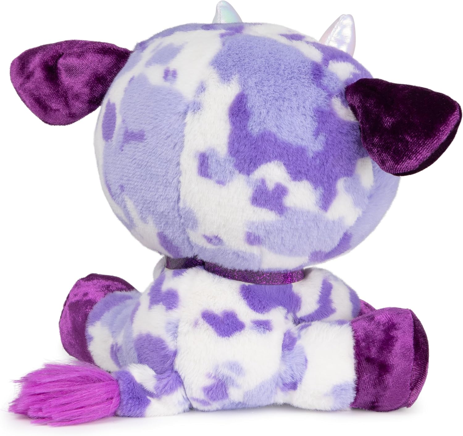 GUND P.Lushes Pets Juicy Jam Collection, Dolly Holstein Cow Stuffed Animal, Purple, 6”