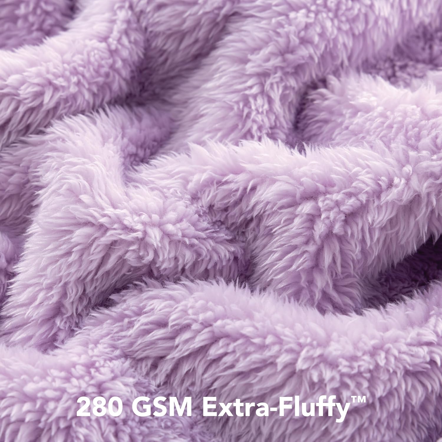 Berkshire Extra-Fluffy™ Women‘s Robe — Luxurious Fluffy Plush Bathrobe,Soft Warm Fleece Loungewear with Pockets and Belt