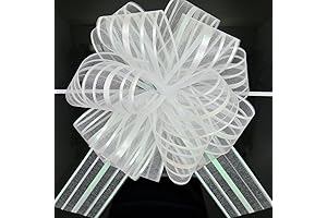 FQTANJU Organza Wrapping Bows for Elegant Gift Wrapping