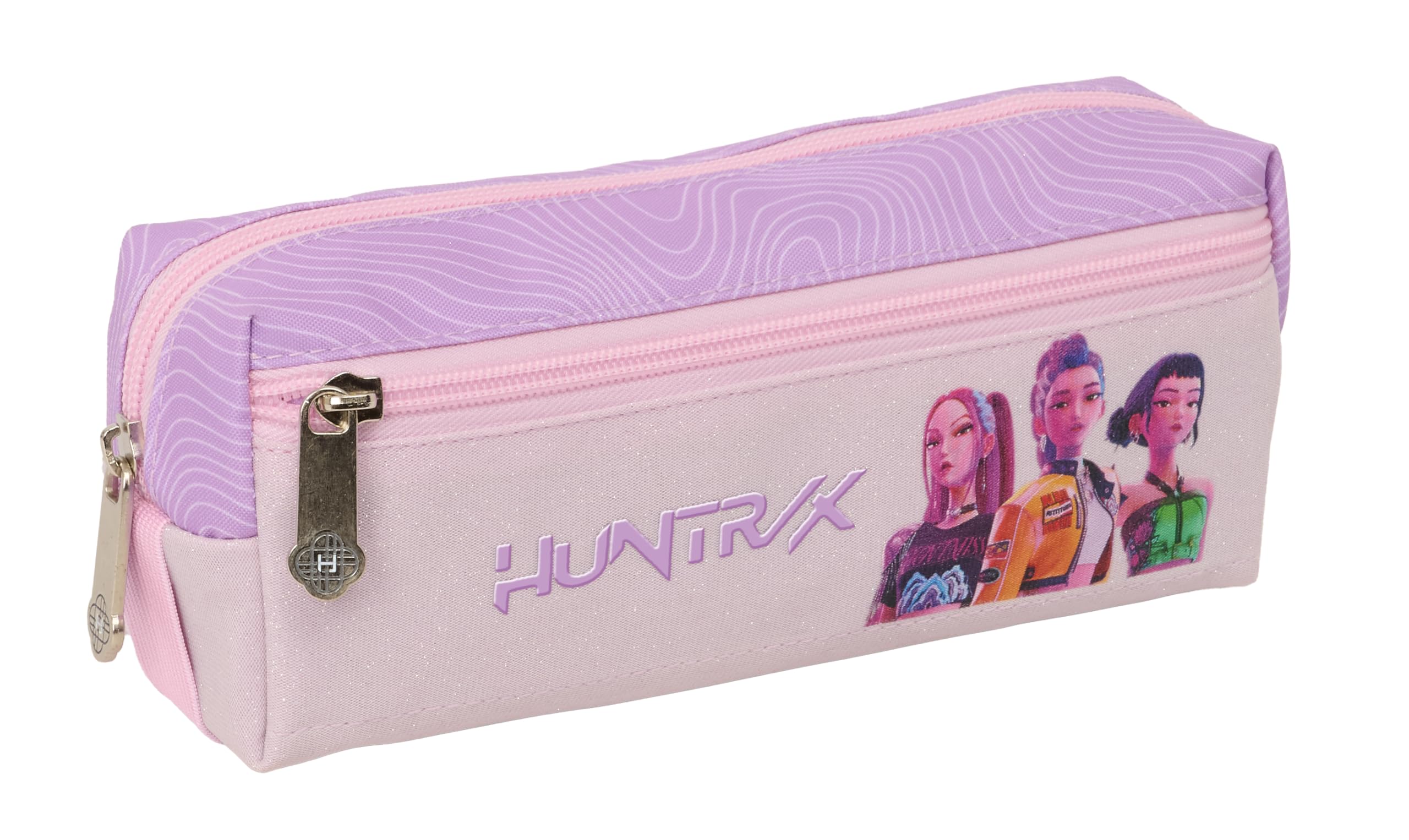 K-Pop Demon Hunters Trousse Triple Petite 22 x 6 x 8,5 cm